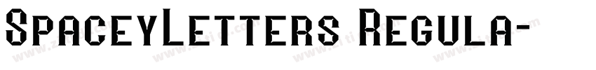 SpaceyLetters Regula字体转换